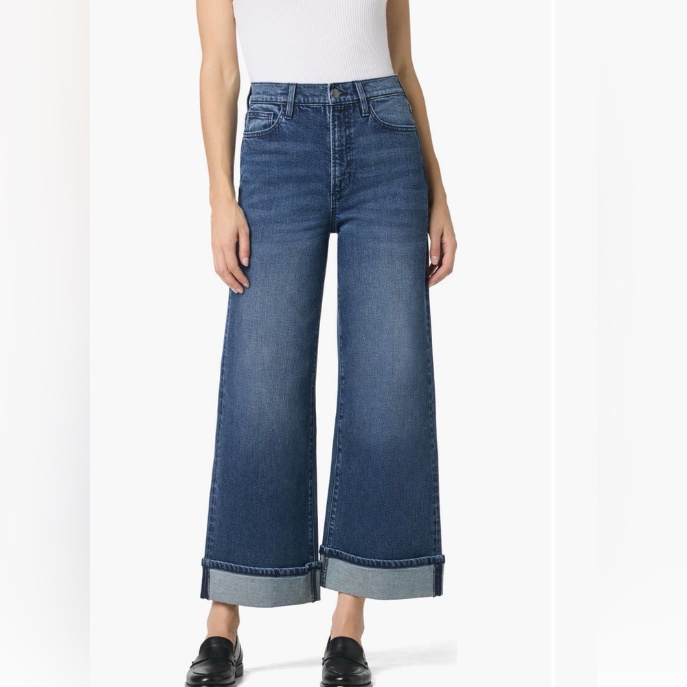 Joe's NWT Women's Jeans | Ankle Cuff Wide Leg | Size 28 | Trending | - Picture 3 of 10